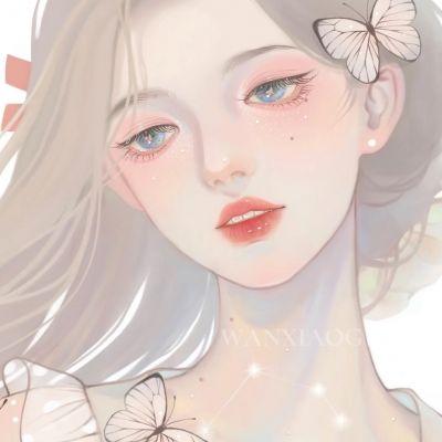 好看动漫头像手绘女生霸气冷艳二次元图片