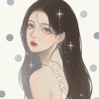 好看动漫头像手绘女生霸气冷艳二次元图片
