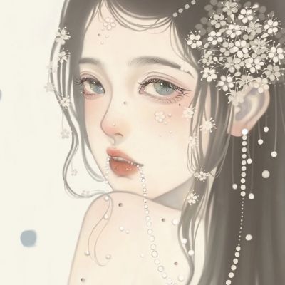 好看动漫头像手绘女生霸气冷艳二次元图片
