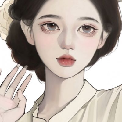 好看动漫头像手绘女生霸气冷艳二次元图片