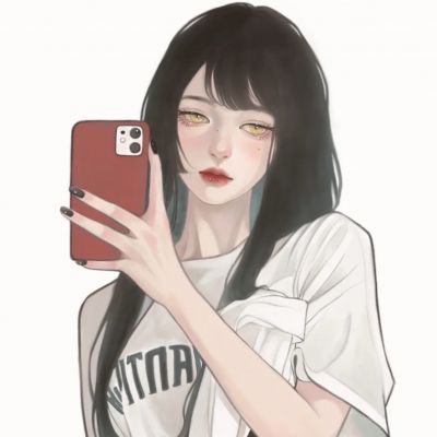 好看动漫头像手绘女生霸气冷艳二次元图片