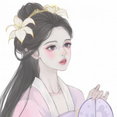 好看动漫头像手绘女生霸气冷艳二次元图片