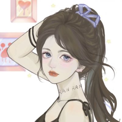 好看动漫头像手绘女生霸气冷艳二次元图片
