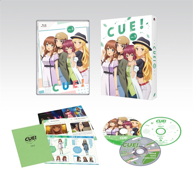 动画《CUE!》Blu-ray第三卷封面公开