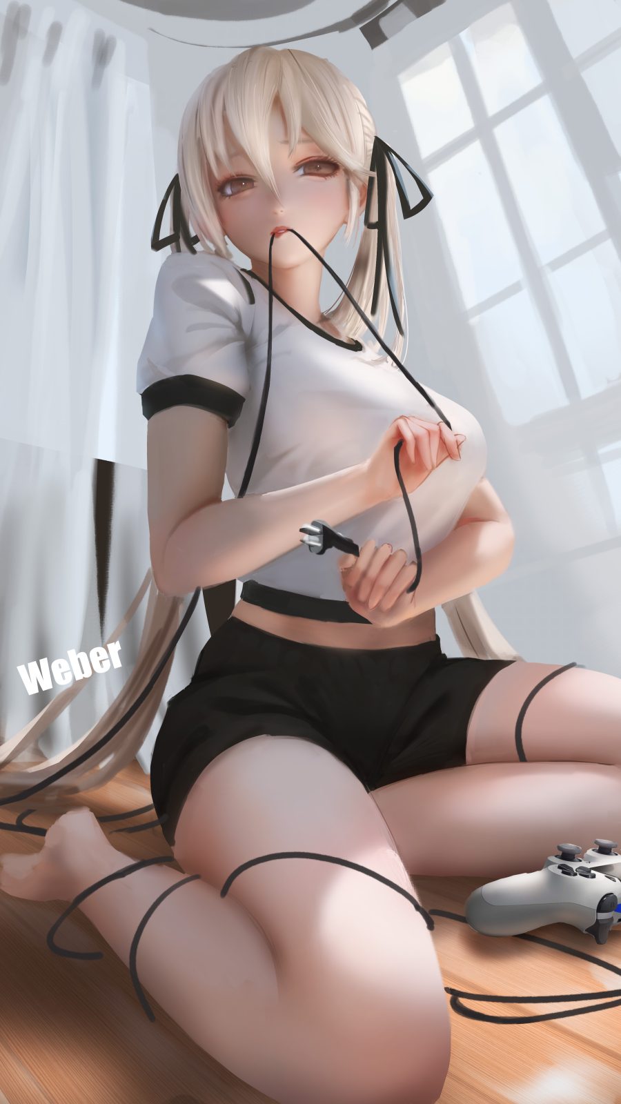 P站插画  春日野穹 穹妹 缘之空 悠之空 同人插画 手机壁纸-第1张