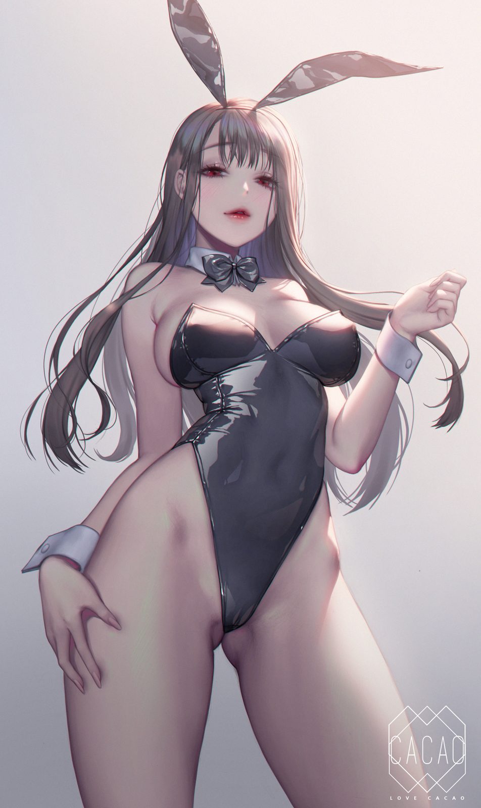 P站插画 原创 兔女郎 P站美图-第1张