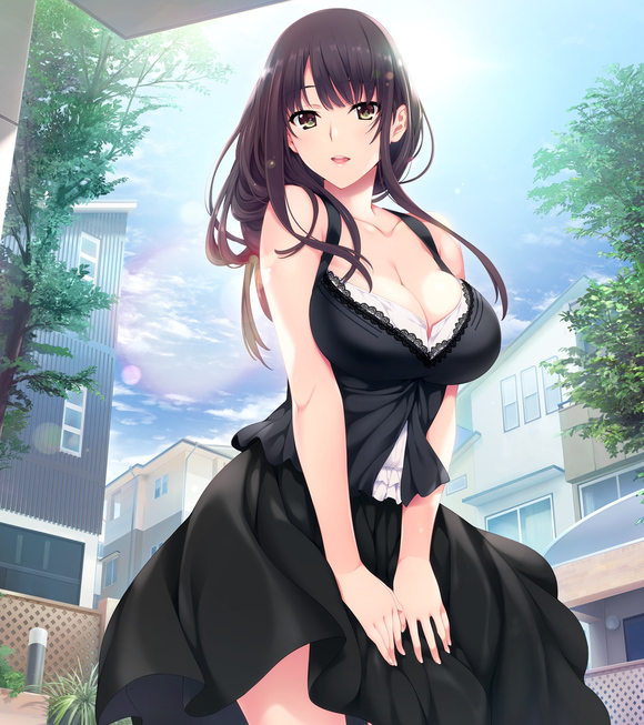 游戏 Onee-chan no Yuwaku 插画封面  黑色礼服 插画-第1张