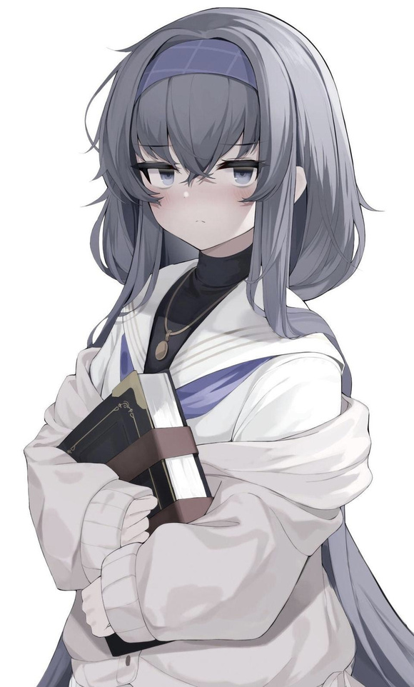 P站插画 碧蓝档案 古关忧@AHR tato P站美图-第1张
