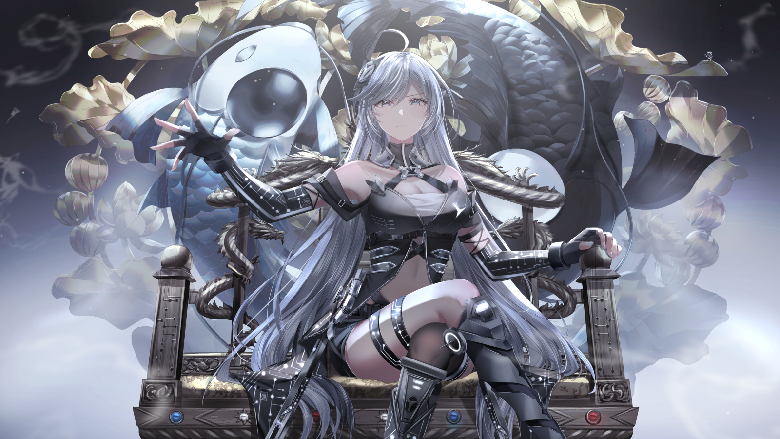 为联想电脑所绘制的拯救姬系列插图@純白可憐(Pale) 插画-第1张
