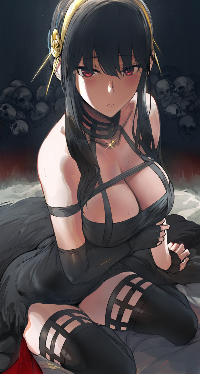 P站插画 SPY×FAMILY 约尔·福杰  约尔小姐姐@hews P站美图-第1张
