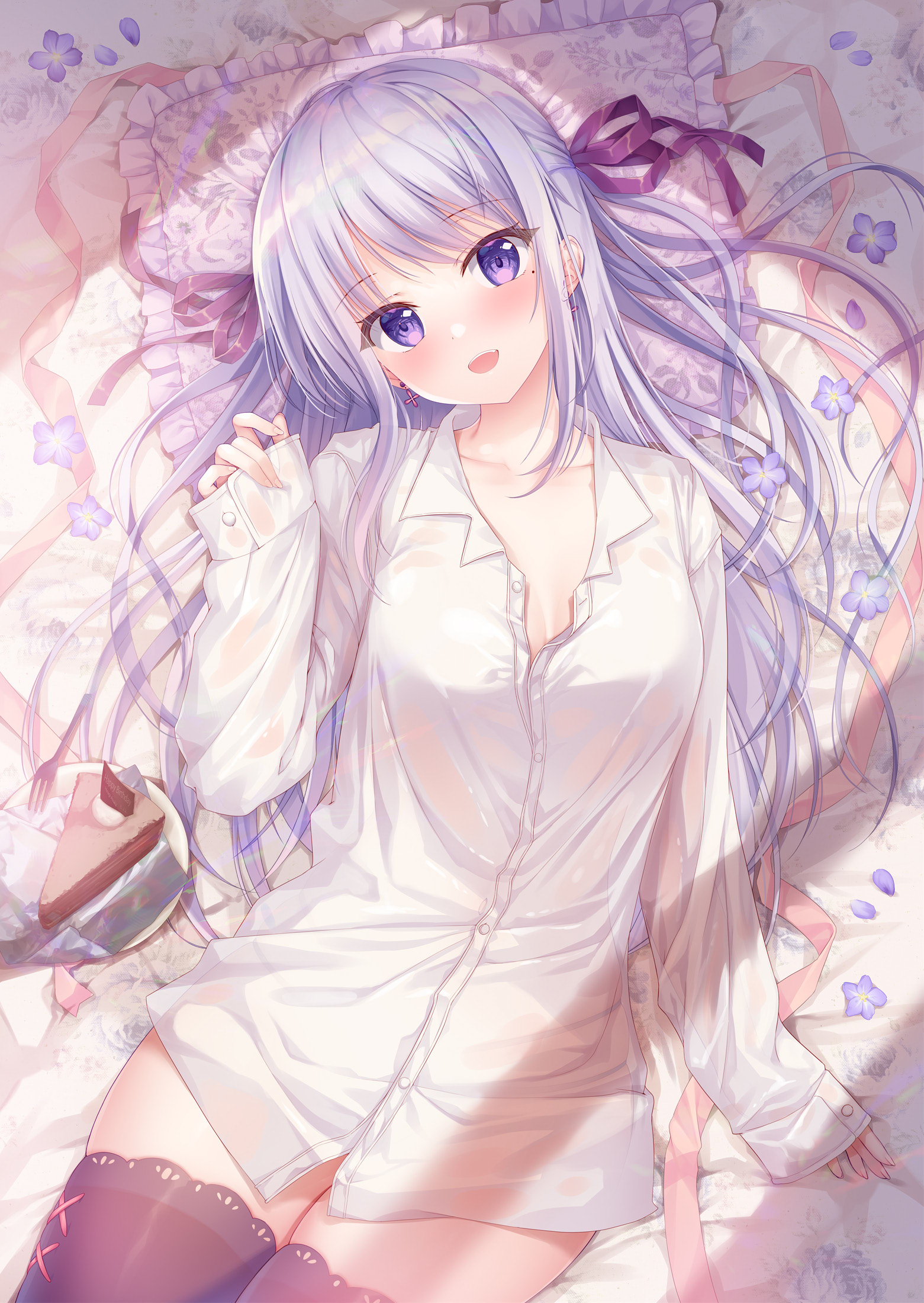 P站插画 原创 柊飞鸟 生日贺图@TwinBox P站美图-第1张
