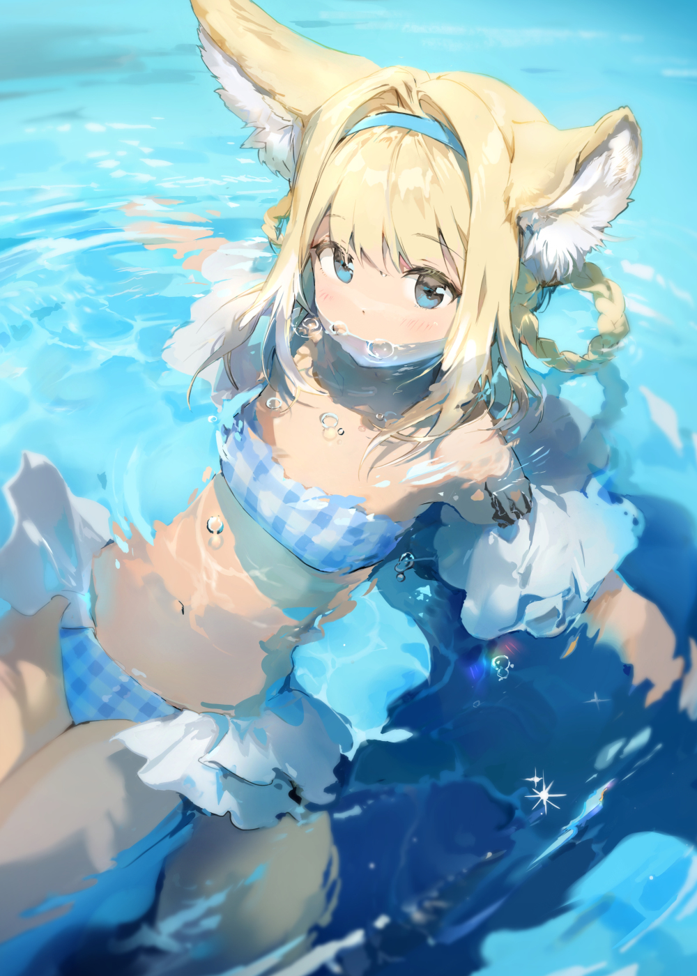 FANBOX原图插画 我らの光 スズランちゃん 铃兰@anmi 手机壁纸-第1张