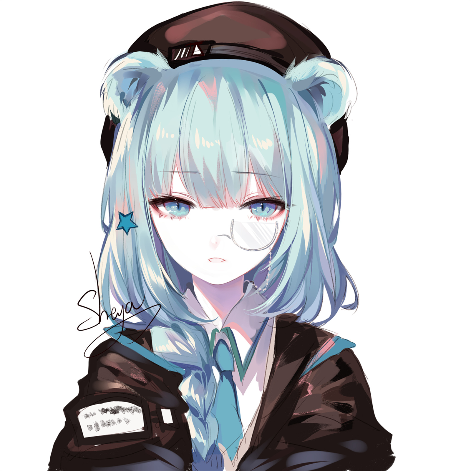 【P站美图】寒冬女神斯卡蒂 明日方舟 斯卡蒂 插画特辑 P站美图-第10张