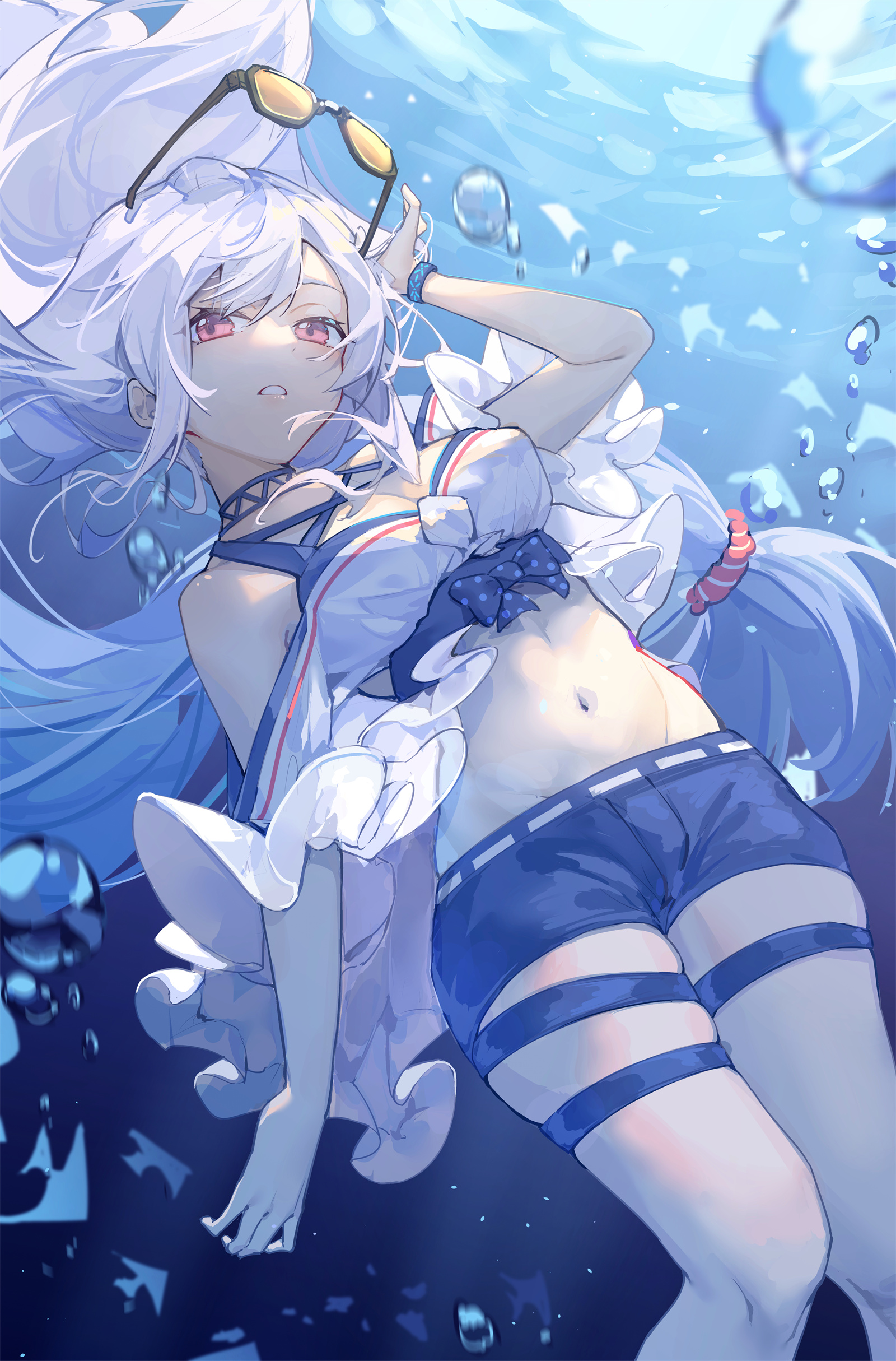 【P站美图】寒冬女神斯卡蒂 明日方舟 斯卡蒂 插画特辑 P站美图-第12张