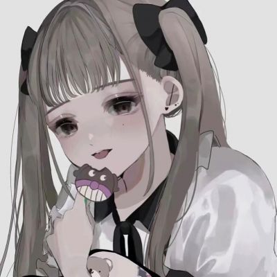心仪女孩 优质动漫女头温柔干净,她与温柔共存 动漫头像-第24张