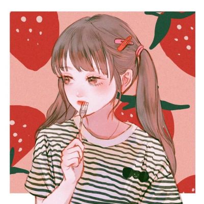 心仪女孩 优质动漫女头温柔干净,她与温柔共存 动漫头像-第23张