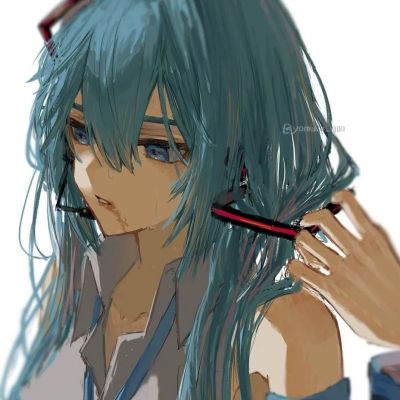 心仪女孩 优质动漫女头温柔干净,她与温柔共存 动漫头像-第20张