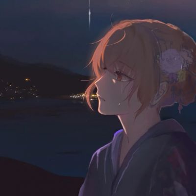 心仪女孩 优质动漫女头温柔干净,她与温柔共存 动漫头像-第19张