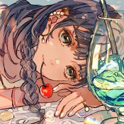 心仪女孩 优质动漫女头温柔干净,她与温柔共存 动漫头像-第17张