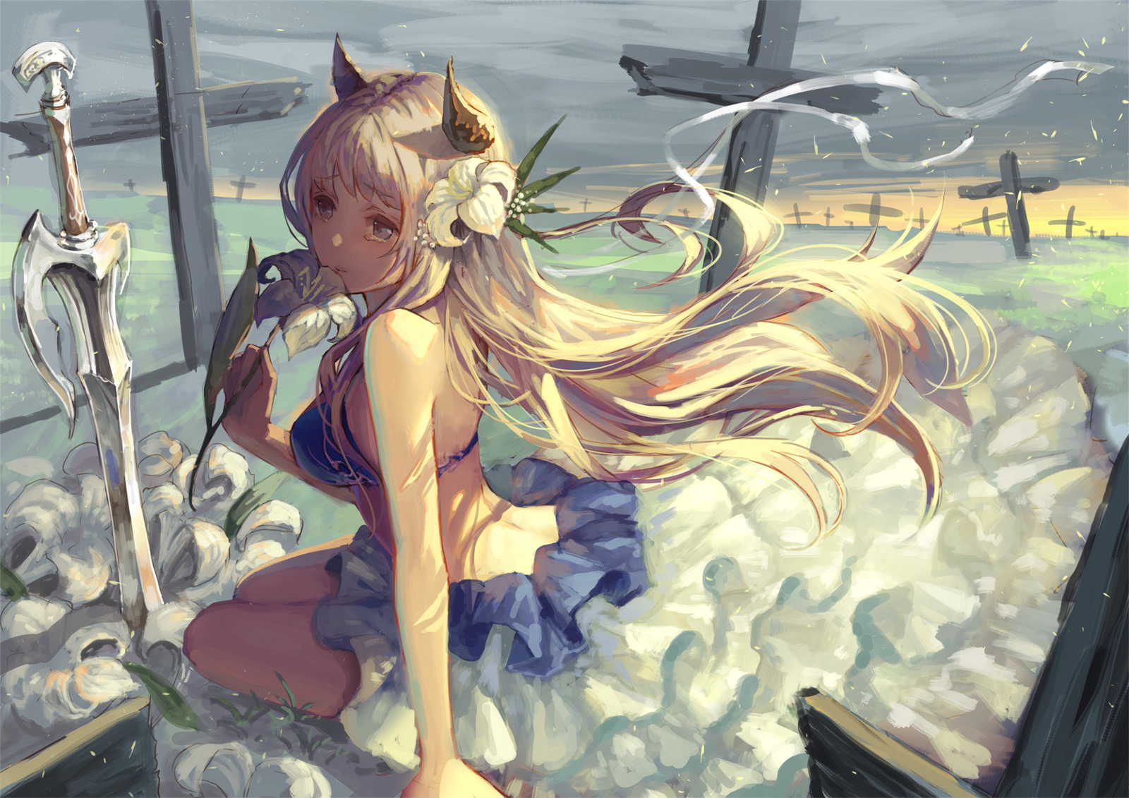 【P站画师推荐】日本插画师大熊まい◆MaiOkuma的插画作品 P站画师-第5张