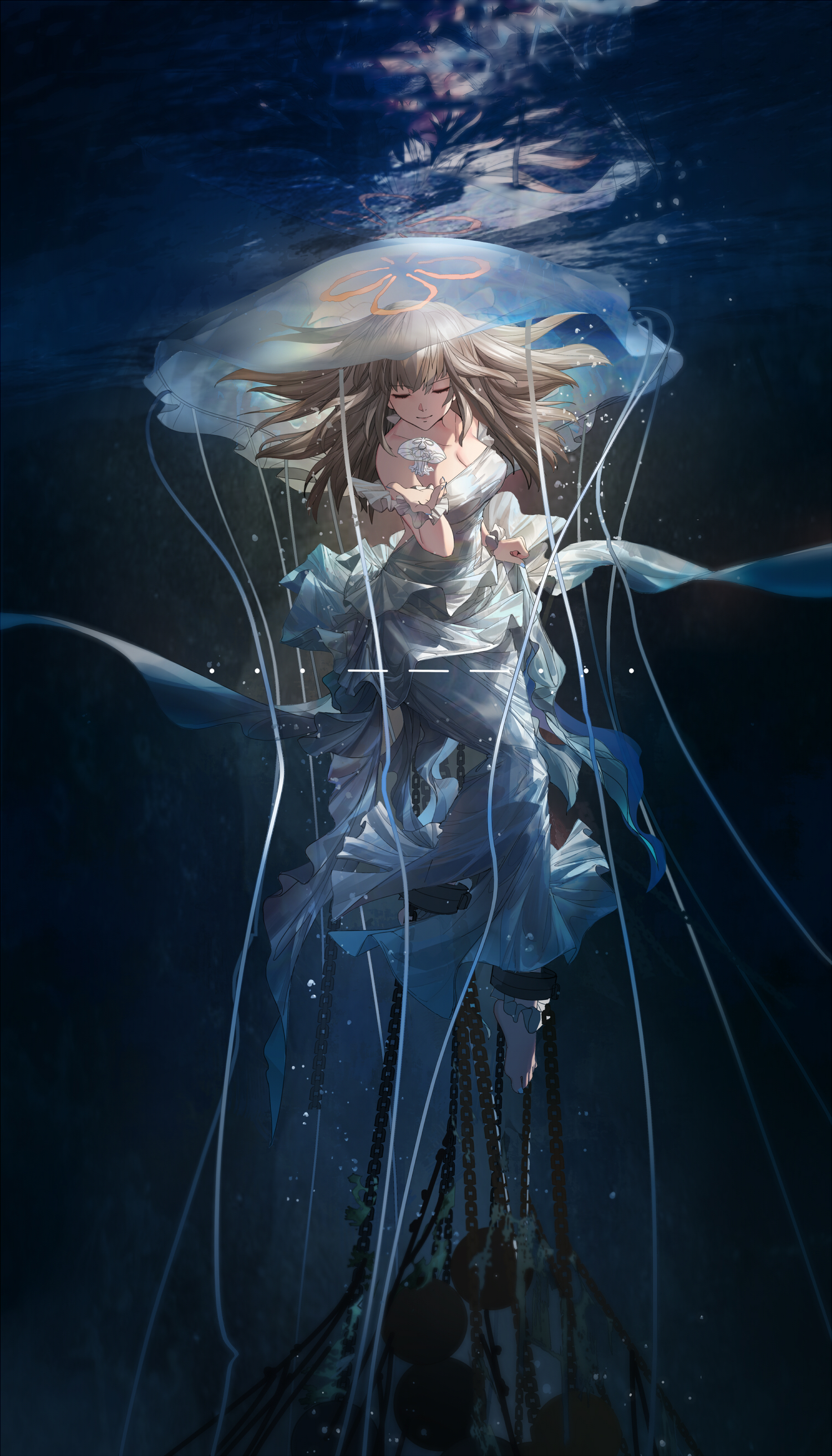 【P站插画推荐】当在浑浊里呆久了，连清澈的瞬间都会忘记，舒适的冰凉感，插画特辑 - P站美图-第6张