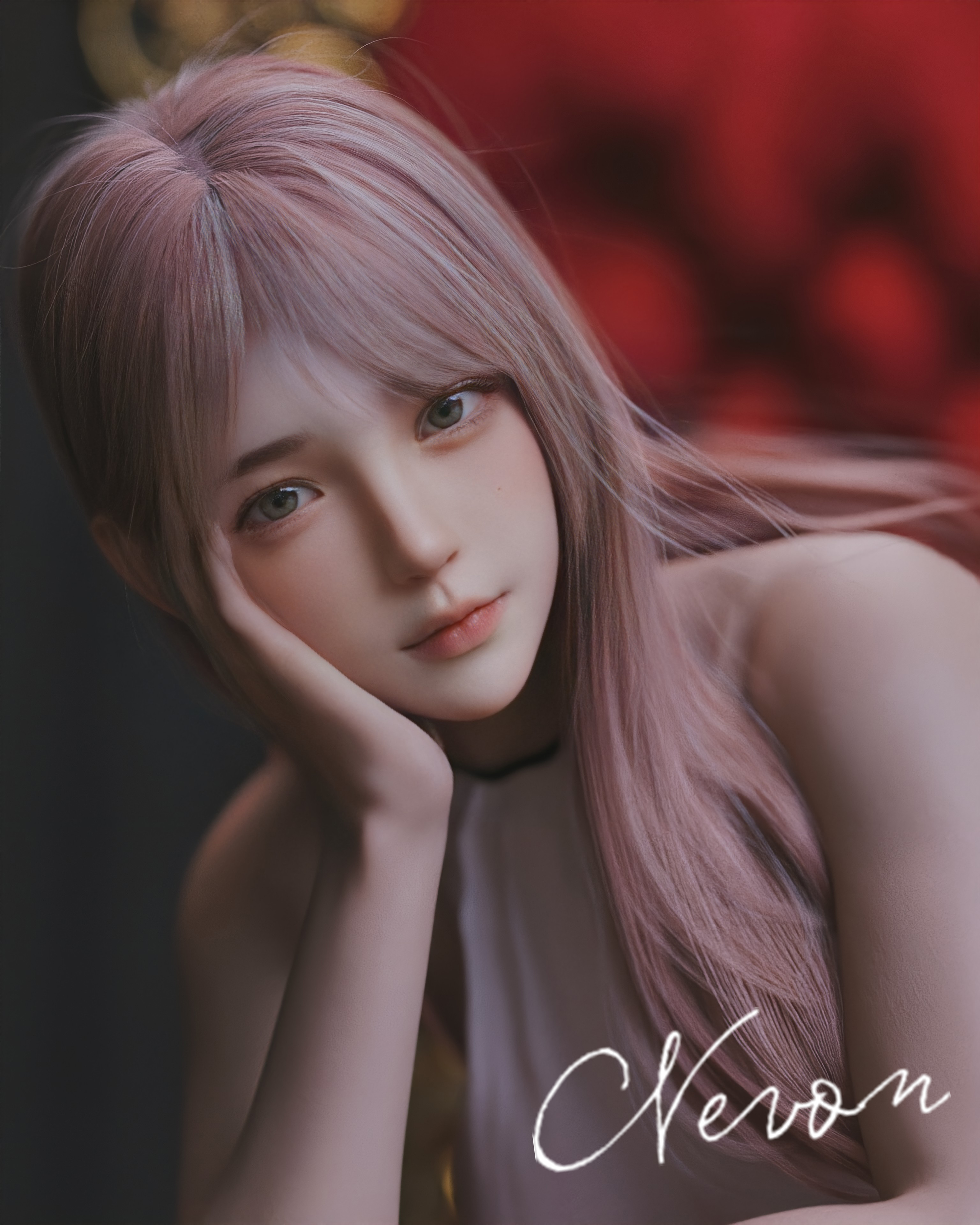 P站插画原创  3DCG 少女 清纯 性感@nevon P站美图-第1张