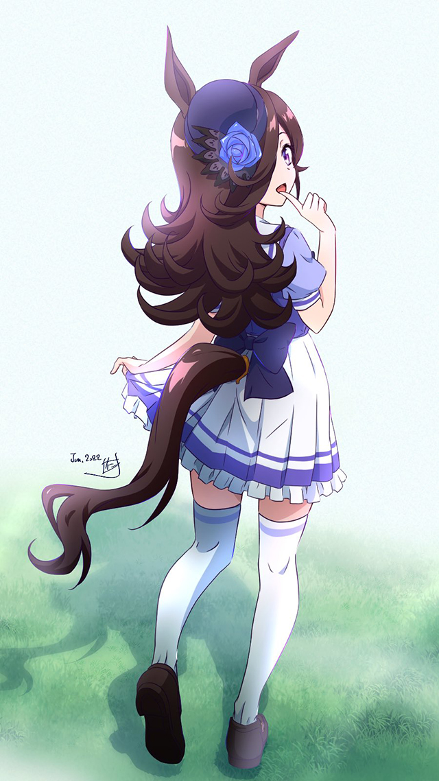 仁井学公布《赛马娘》新绘图