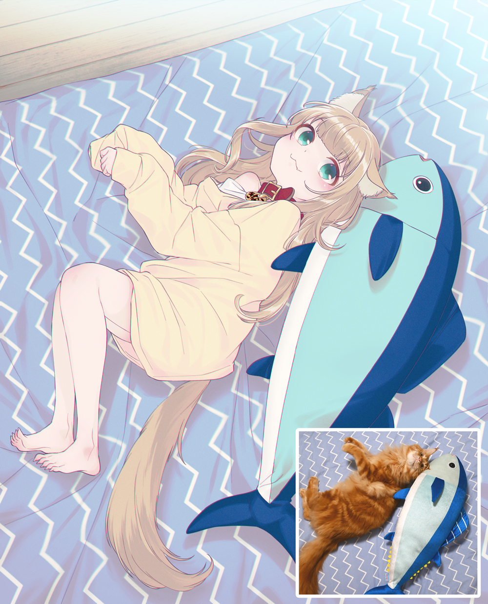 【P站日榜】腼腆的双马尾女孩，小豆泽心羽 P站日排行榜美图~ P站美图-第8张