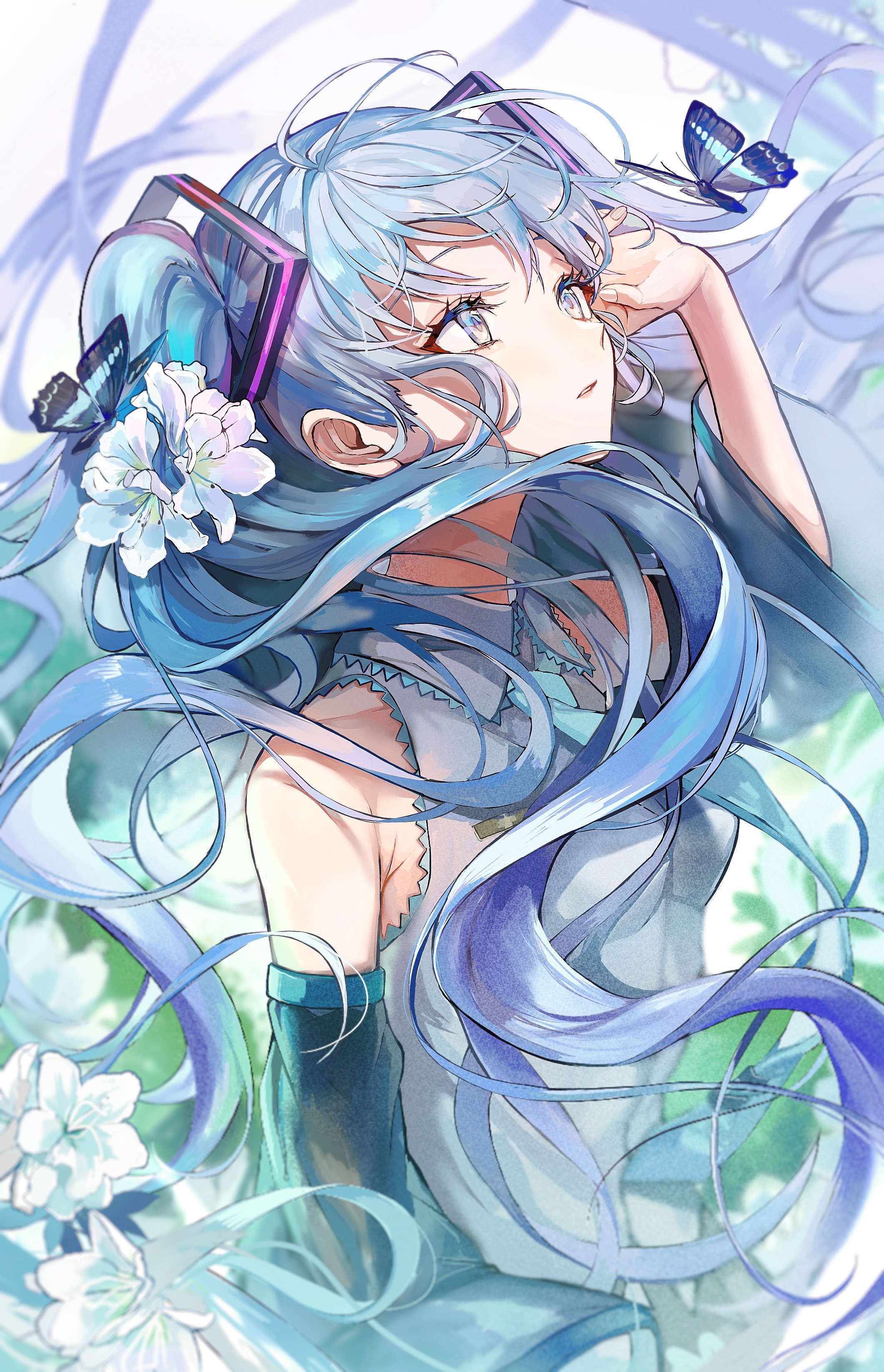 【P站画师推荐】双马尾的初音谁能抵挡得了呢？日本插画师PiPi的插画作品 P站画师-第7张