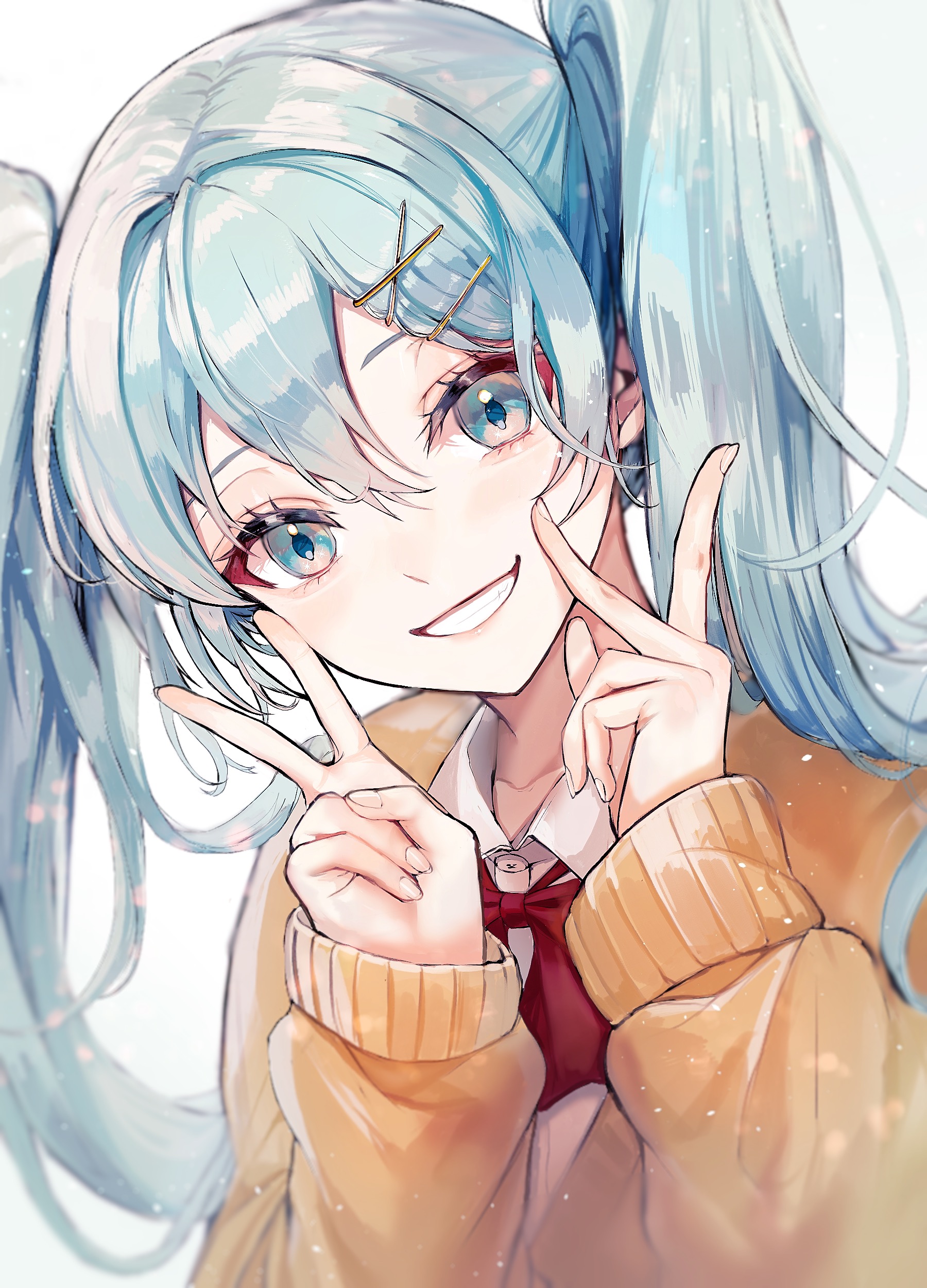 【P站画师推荐】双马尾的初音谁能抵挡得了呢？日本插画师PiPi的插画作品 P站画师-第10张
