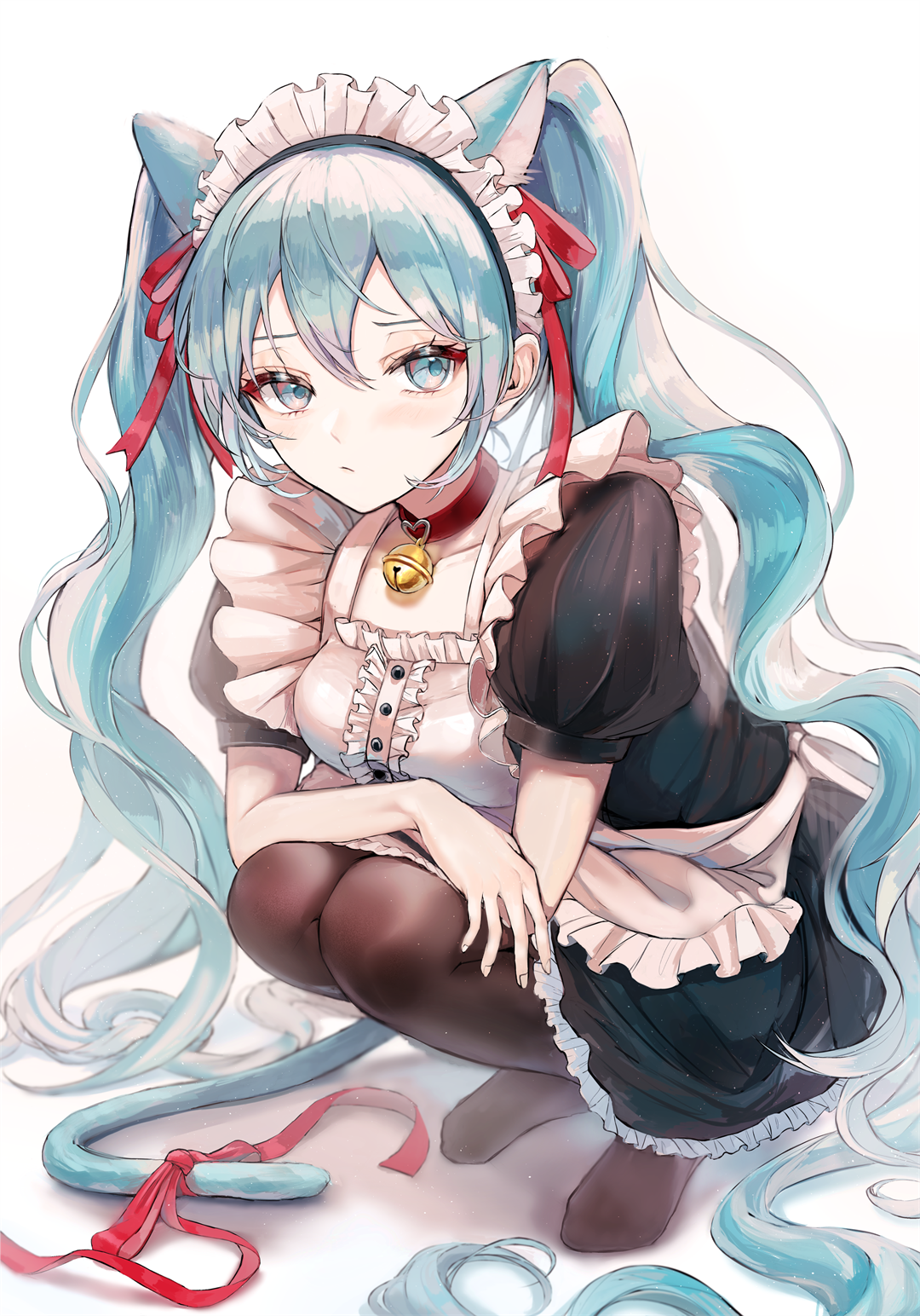 【P站画师推荐】双马尾的初音谁能抵挡得了呢？日本插画师PiPi的插画作品 P站画师-第13张
