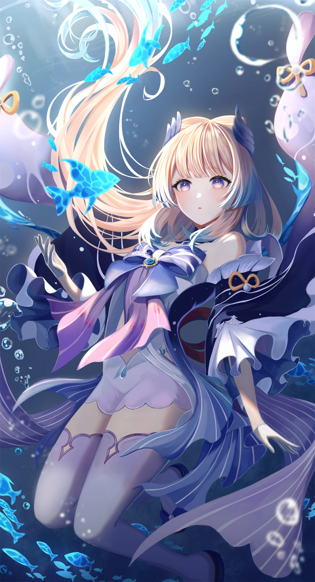 【P站美图】现人神巫女 原神 珊瑚宫心海特辑 P站美图-第7张