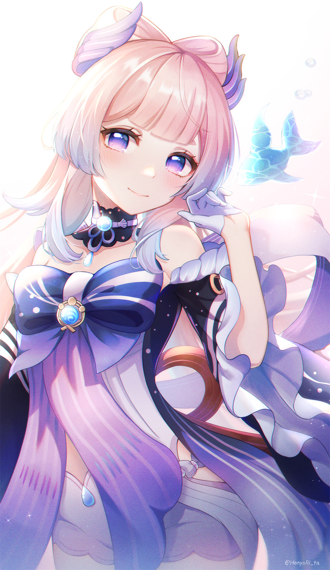 【P站美图】现人神巫女 原神 珊瑚宫心海特辑 P站美图-第11张
