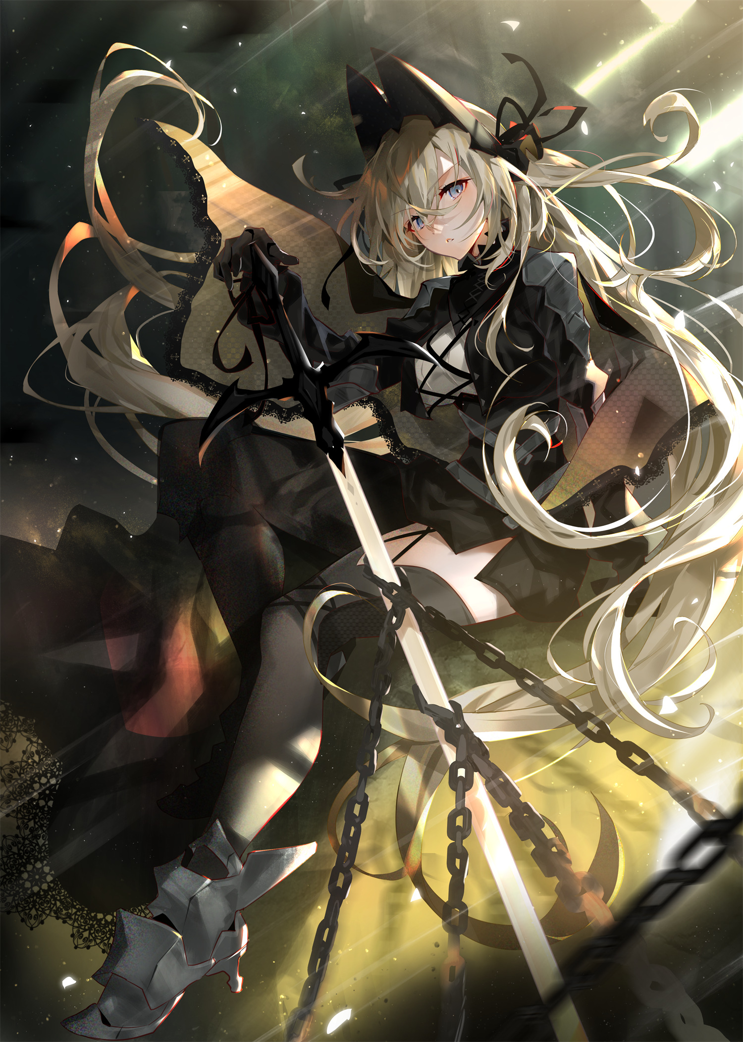【P站画师】pixiv 御姐凌乱的双马尾，日本插画师あるてら的插画作品 P站画师-第2张