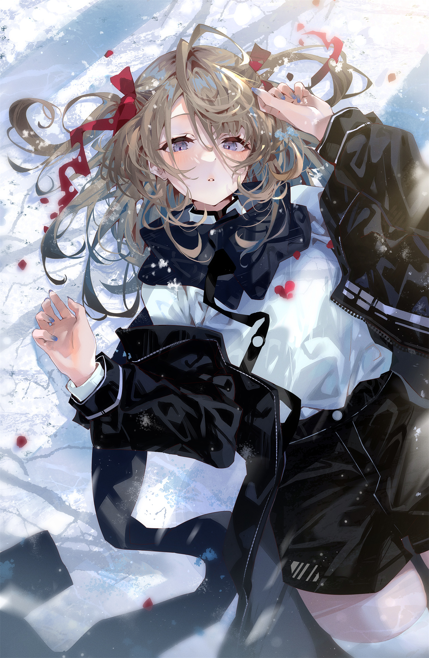 【P站画师】pixiv 御姐凌乱的双马尾，日本插画师あるてら的插画作品 P站画师-第4张