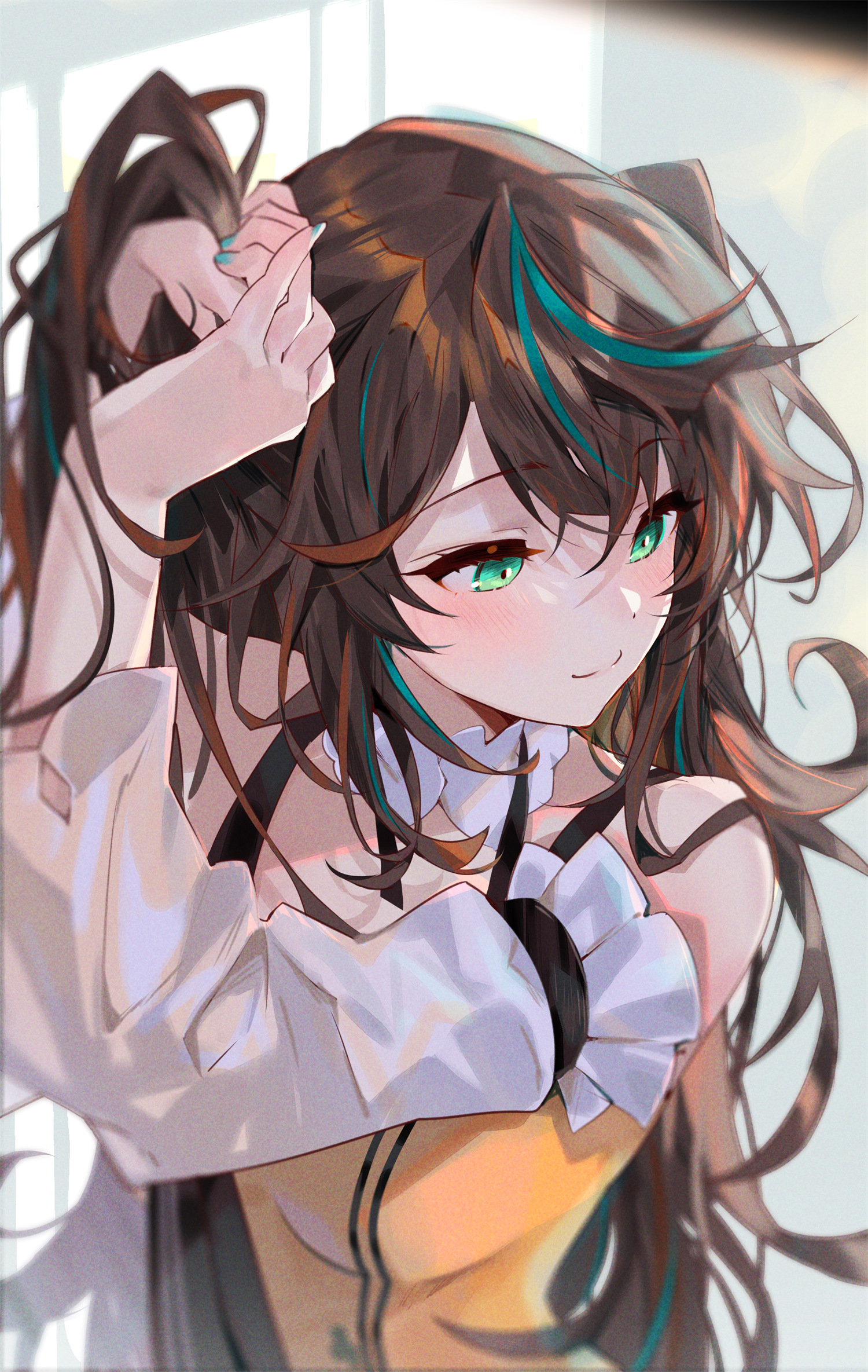 【P站画师】pixiv 御姐凌乱的双马尾，日本插画师あるてら的插画作品 P站画师-第14张