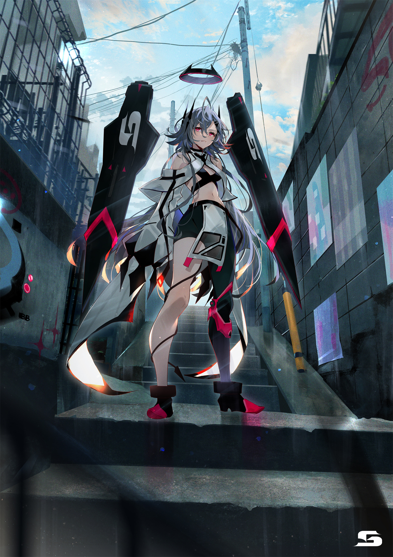 【P站画师】pixiv 御姐凌乱的双马尾，日本插画师あるてら的插画作品 P站画师-第16张