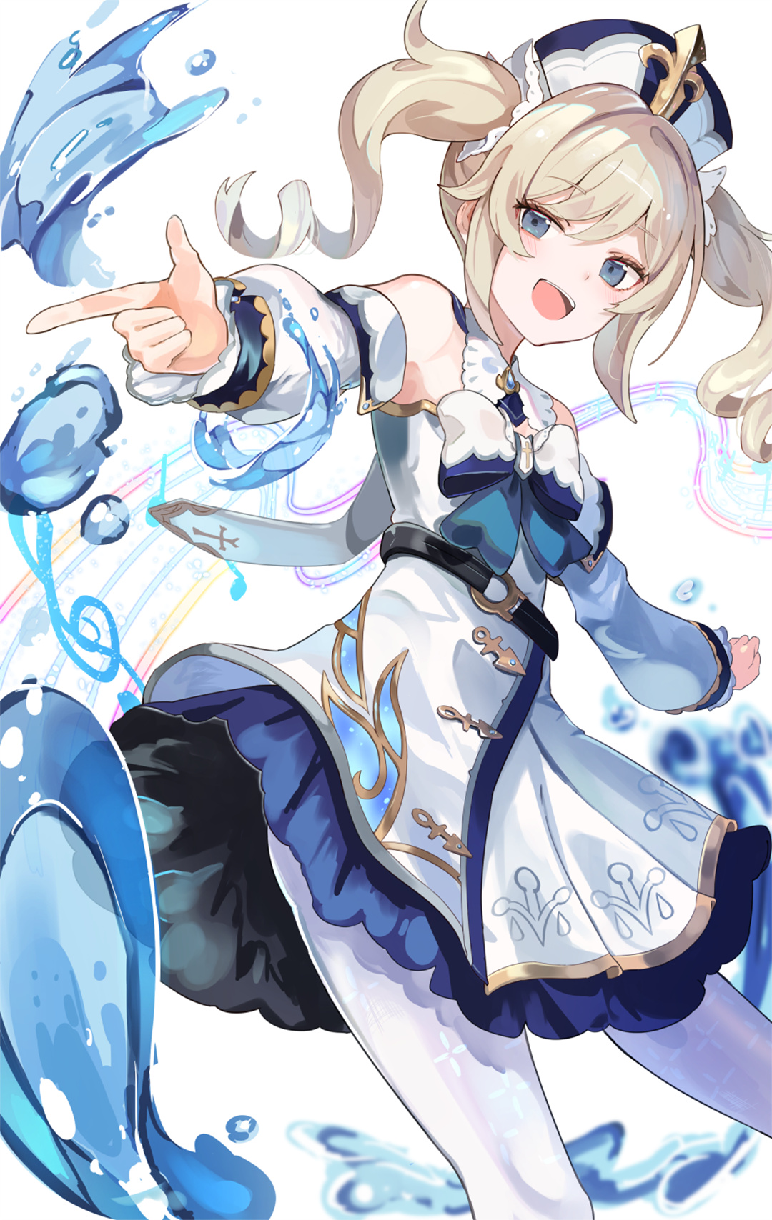 【P站画师】让我用水元素治疗你们的伤口吧~ 原神 芭芭拉同人插画特辑 P站美图-第11张