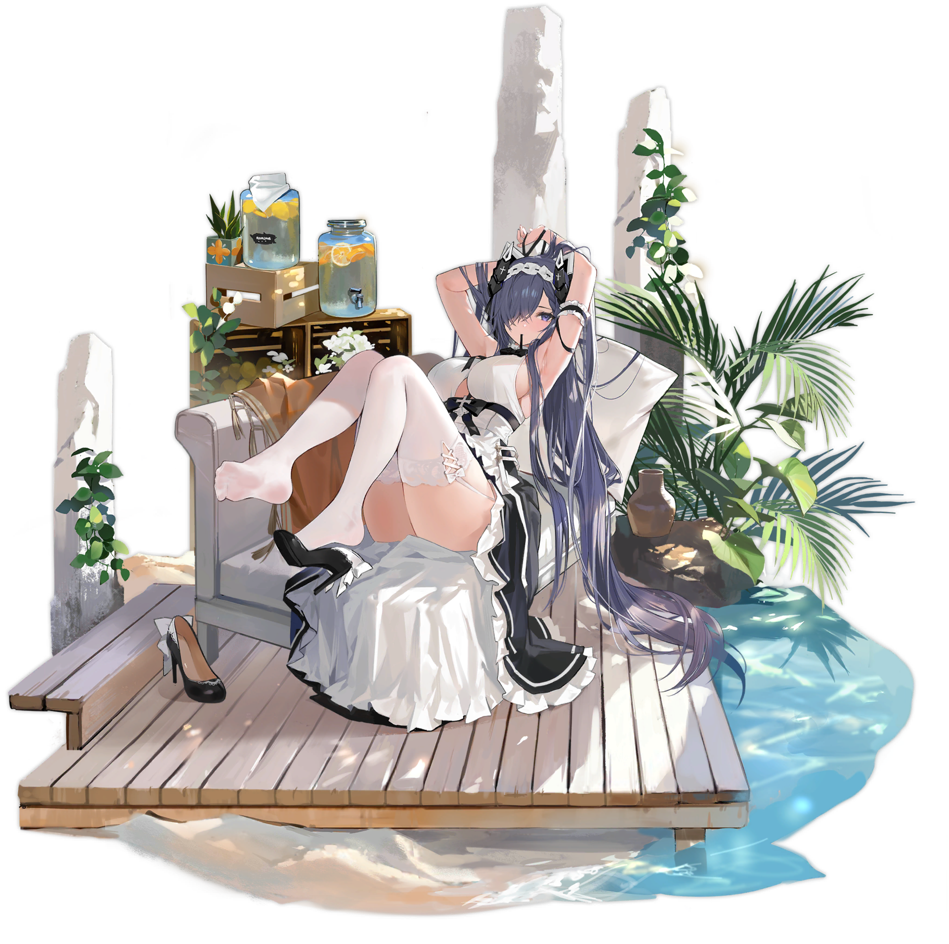 碧蓝航线 奥古斯特·冯·帕塞瓦尔 官方插画 P站美图-第1张