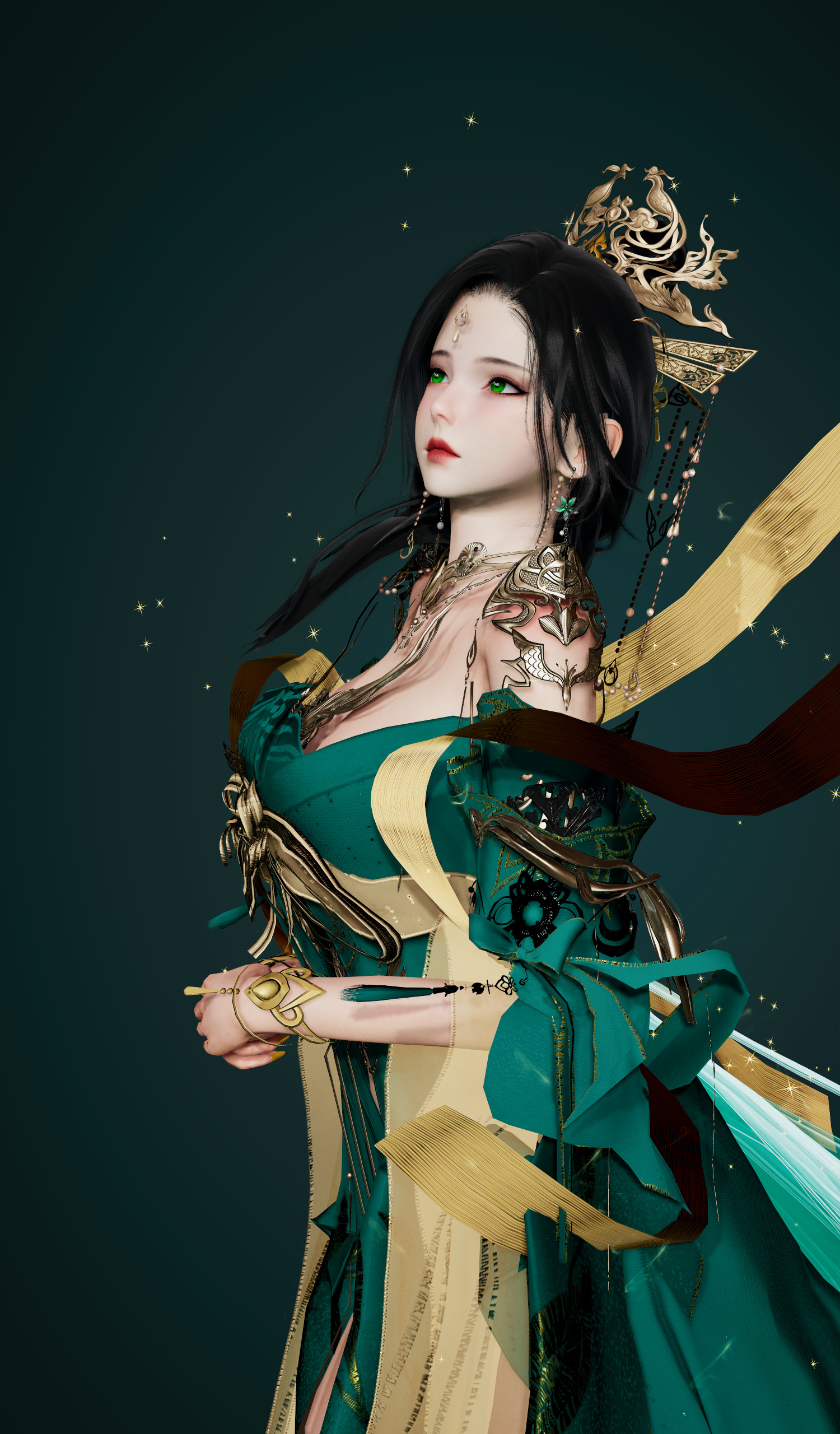 【P站美图推荐】古风少女 仙剑奇侠传 日系古风 3D CG 中国风插画特辑 P站美图-第4张