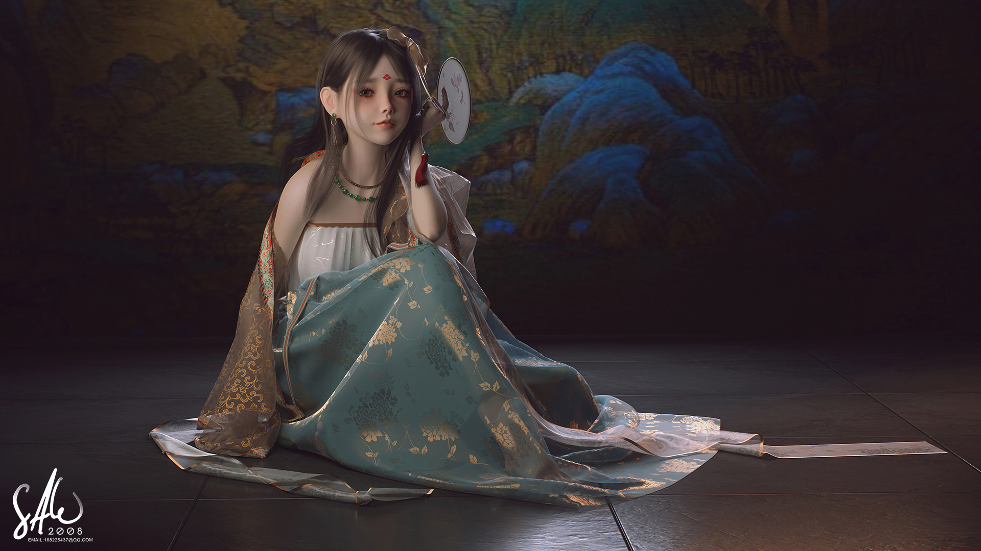 【P站美图推荐】古风少女 仙剑奇侠传 日系古风 3D CG 中国风插画特辑 P站美图-第5张