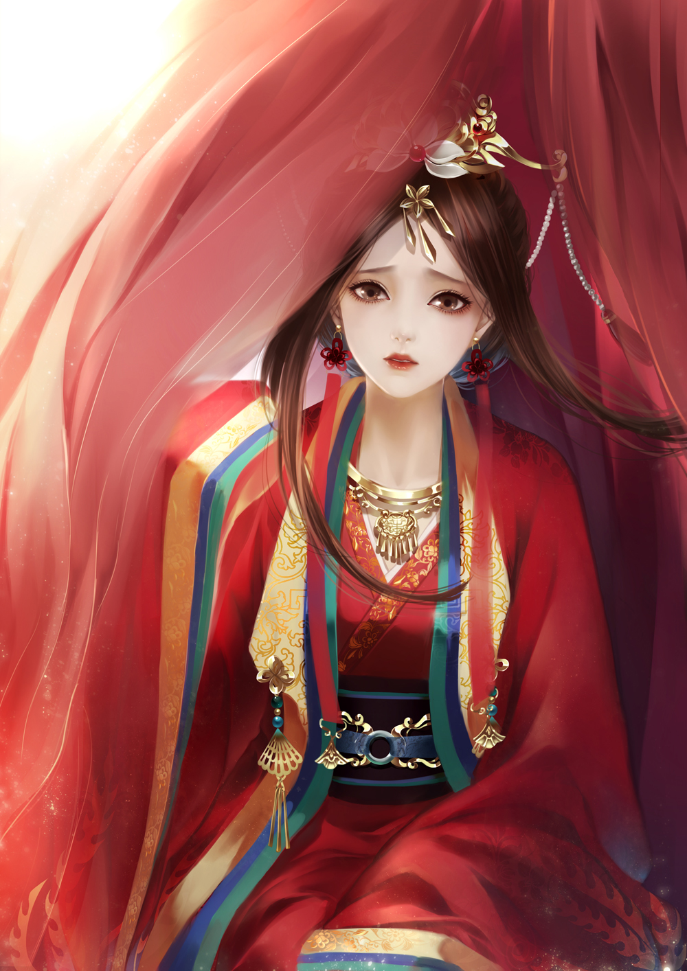【P站美图推荐】古风少女 仙剑奇侠传 日系古风 3D CG 中国风插画特辑 P站美图-第8张