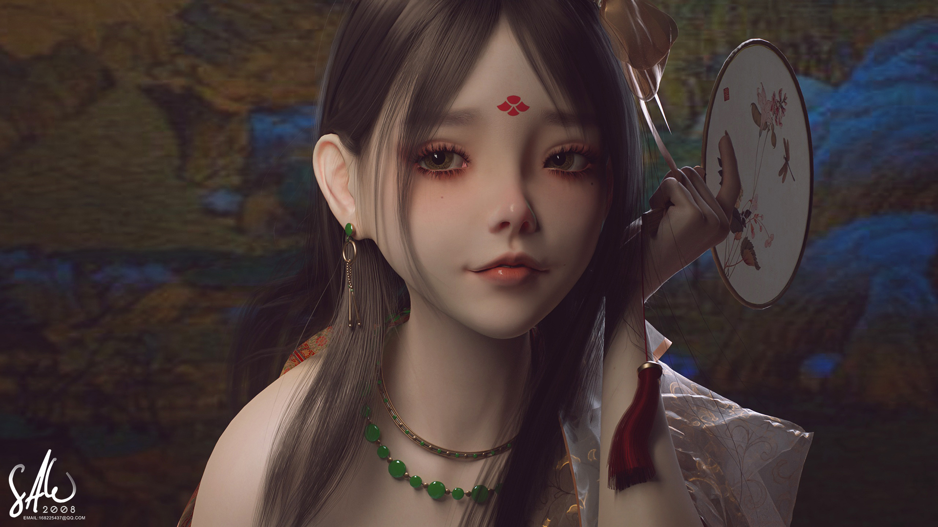 【P站美图推荐】古风少女 仙剑奇侠传 日系古风 3D CG 中国风插画特辑 P站美图-第15张