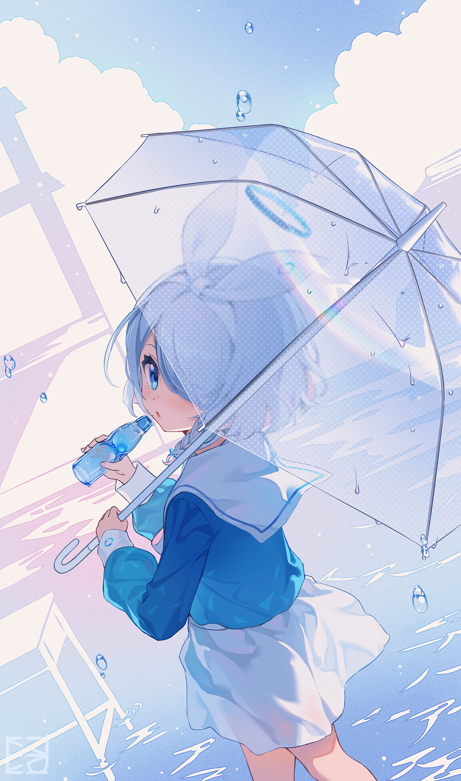P站插画 碧蓝档案 阿兰娜 Alona@MaJiang P站美图-第1张