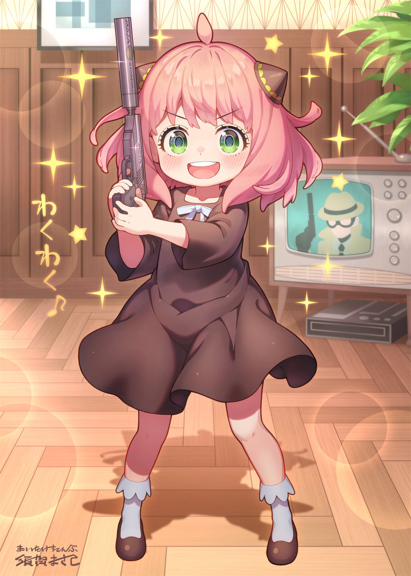 【P站插画推荐】让我看看你在想什么？ 间谍过家家 阿尼亚 Anya Forger同人插画特辑 P站美图-第4张