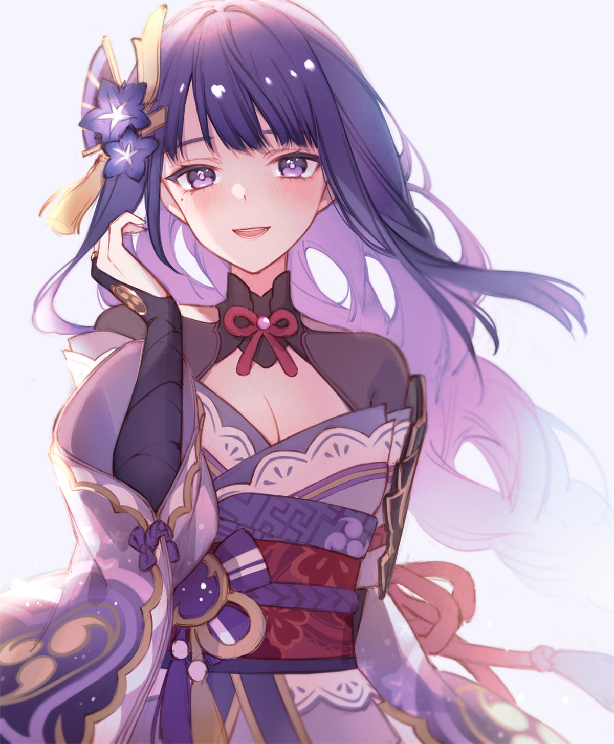 【美图插画推荐】JK制服 元神 雷电将军，美腿优菈 兽耳少女 P站日榜美图推荐 P站美图-第5张