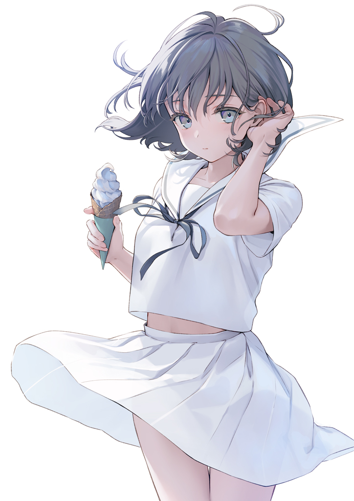 【美图插画推荐】JK制服 元神 雷电将军，美腿优菈 兽耳少女 P站日榜美图推荐 P站美图-第15张
