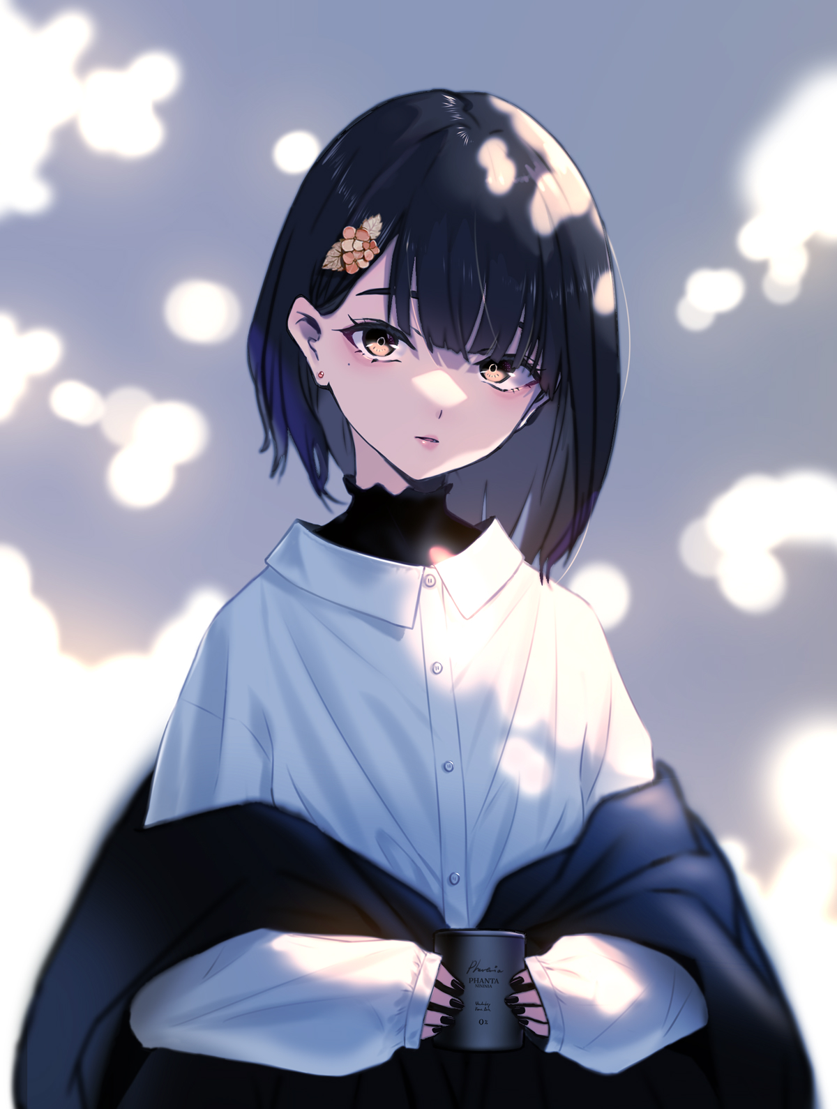 【P站插画推荐】明日方舟 菲亚梅塔 莫斯提马半夜偷吃零食 今日美图插画推荐~ P站美图-第3张