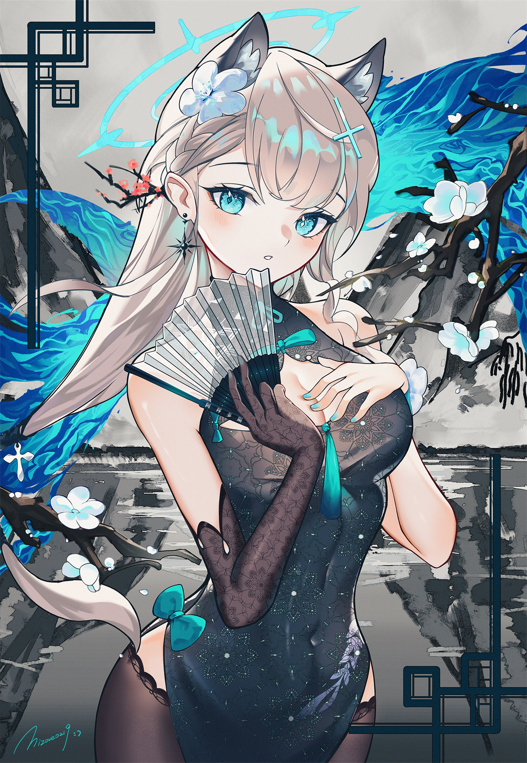 【P站插画推荐】明日方舟 菲亚梅塔 莫斯提马半夜偷吃零食 今日美图插画推荐~ P站美图-第6张