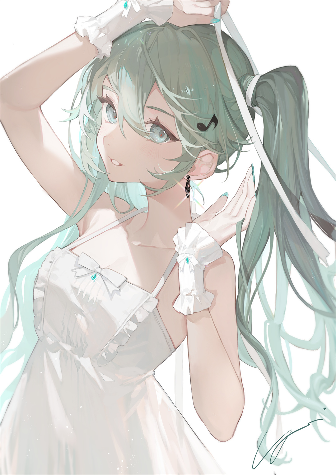 【P站插画推荐】明日方舟 菲亚梅塔 莫斯提马半夜偷吃零食 今日美图插画推荐~ P站美图-第11张